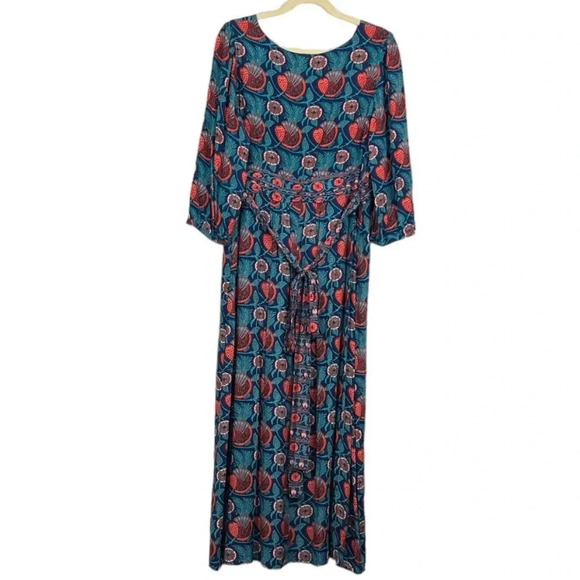 Anthropologie Maeve PHILOMENA Maxi Dress Size 16P - Picture 2 of 16